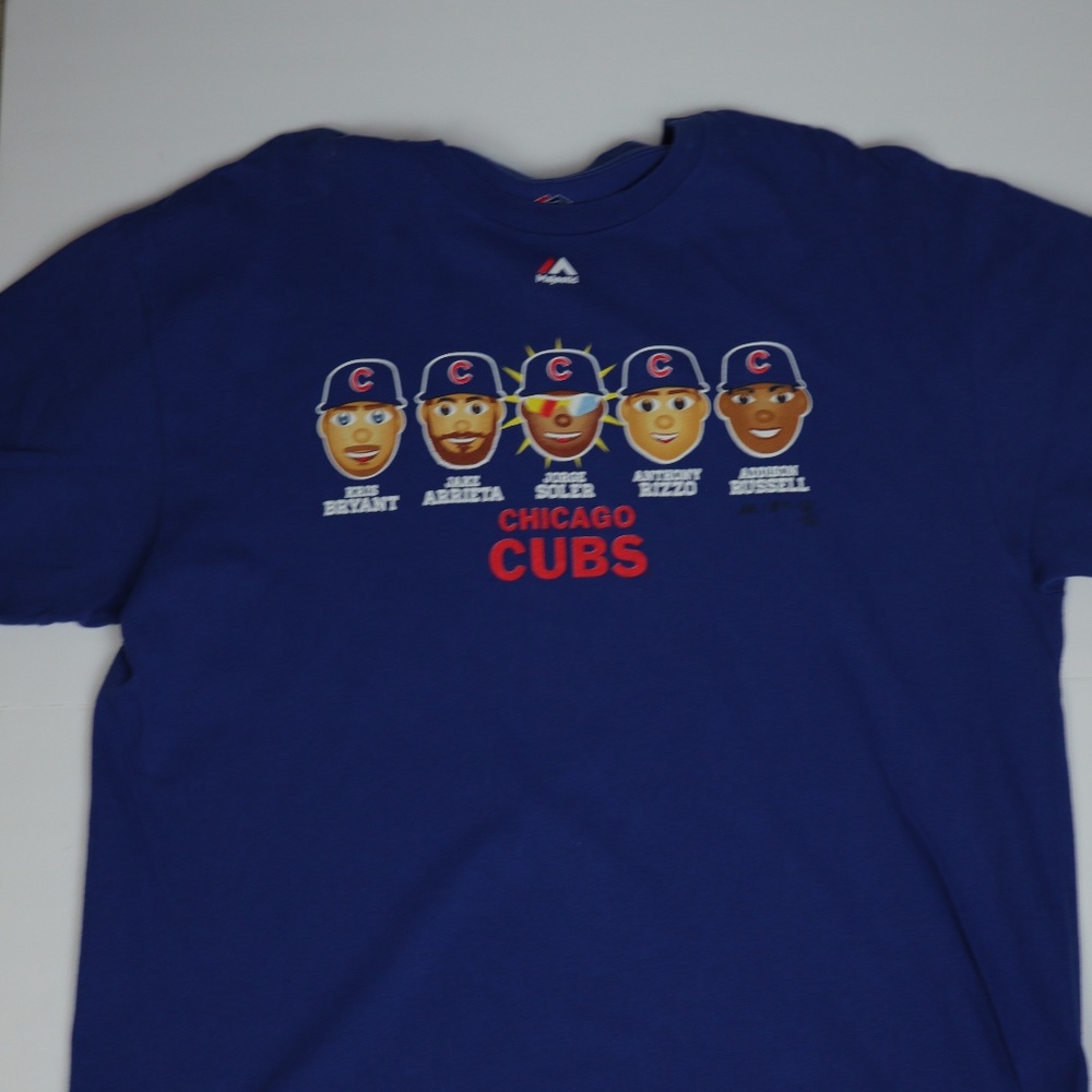 Chicago Cubs Bitmoji Face Tee